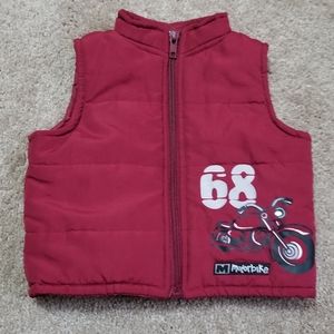 Motorbike Puff Vest (3/6 mos)